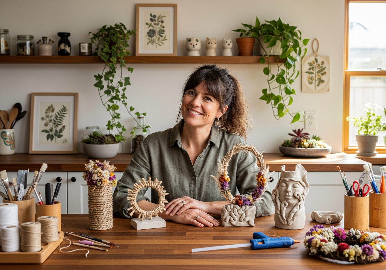 Инна Рыжак — основатель Craftora Decor