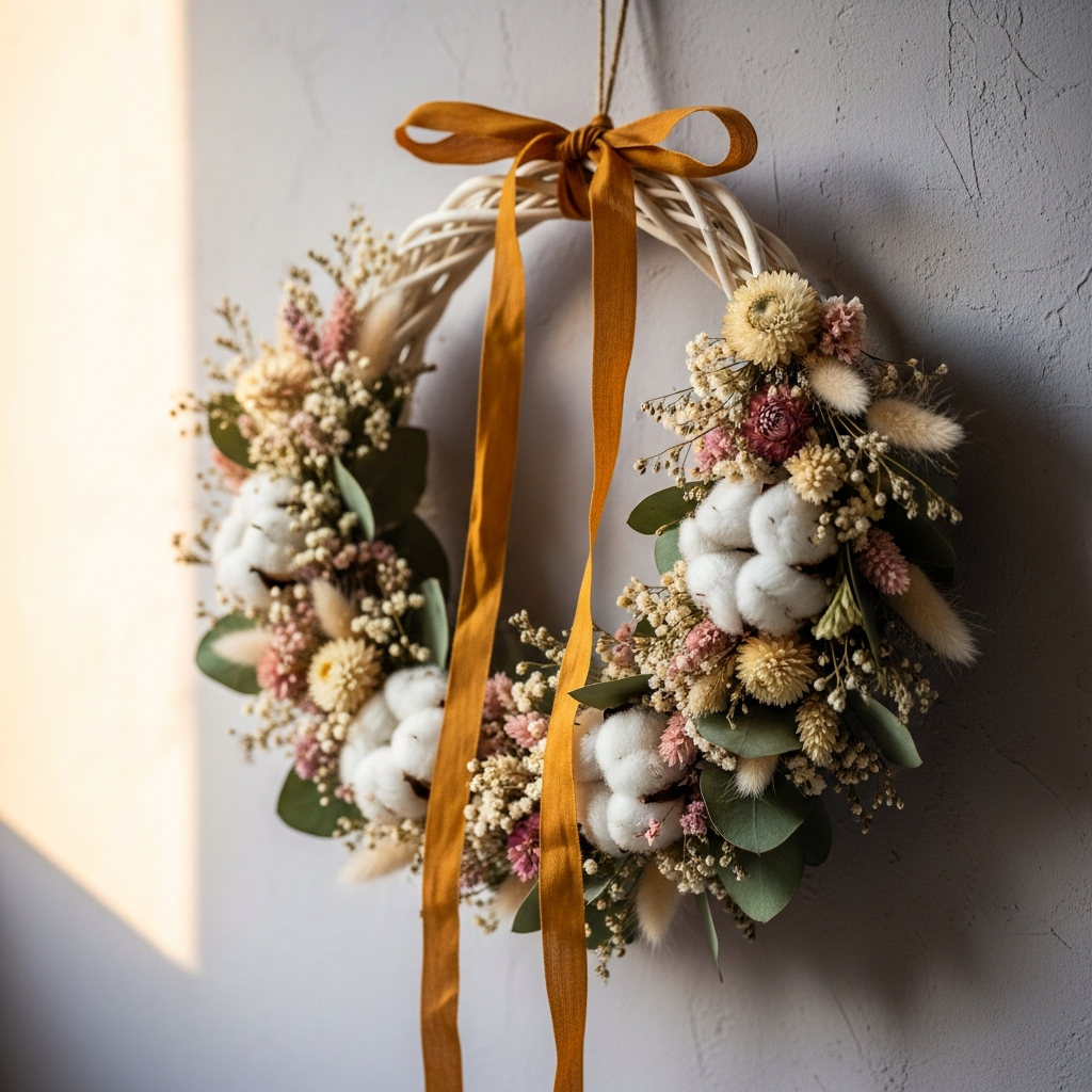 Венки из сухоцветов — курс